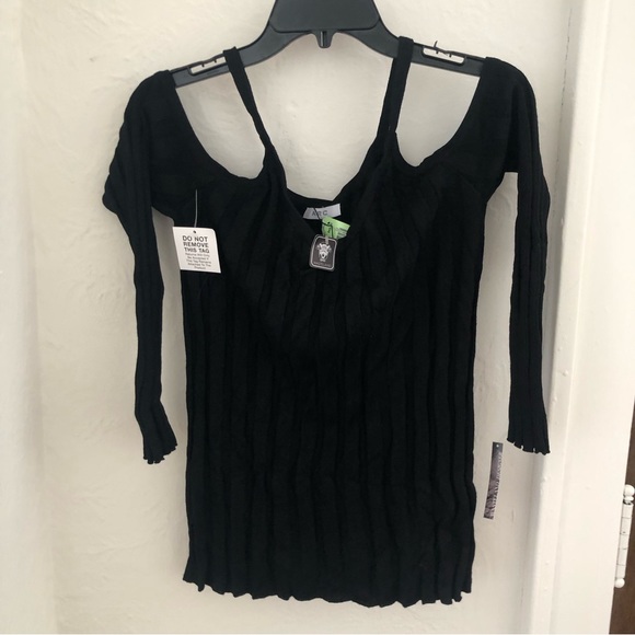 ARC Off Shoulder Long Sleeve Woman's Shirt Size Small - Picture 3 of 5